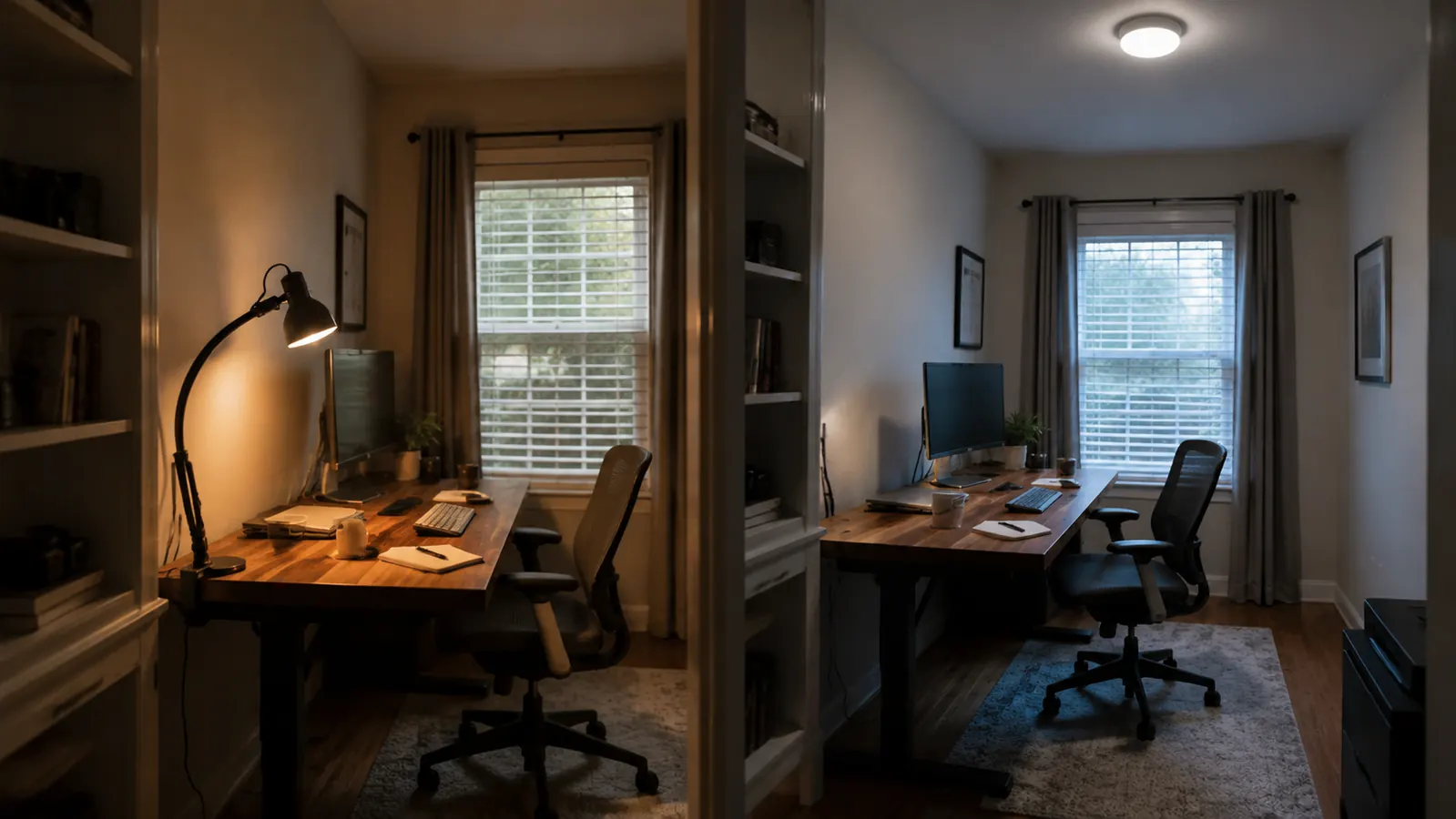 Desk Lamp vs Overhead Lighting: What Actually Helps Focus
