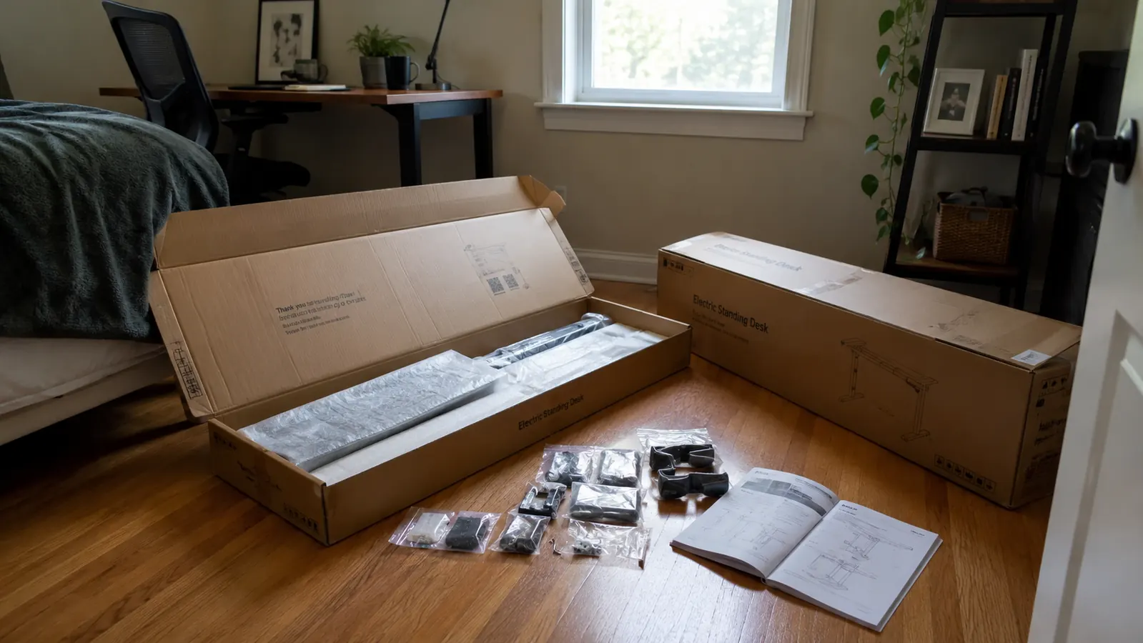 FEZIBO Standing Desk Honest Review: Setup, Wobble, and Real Use