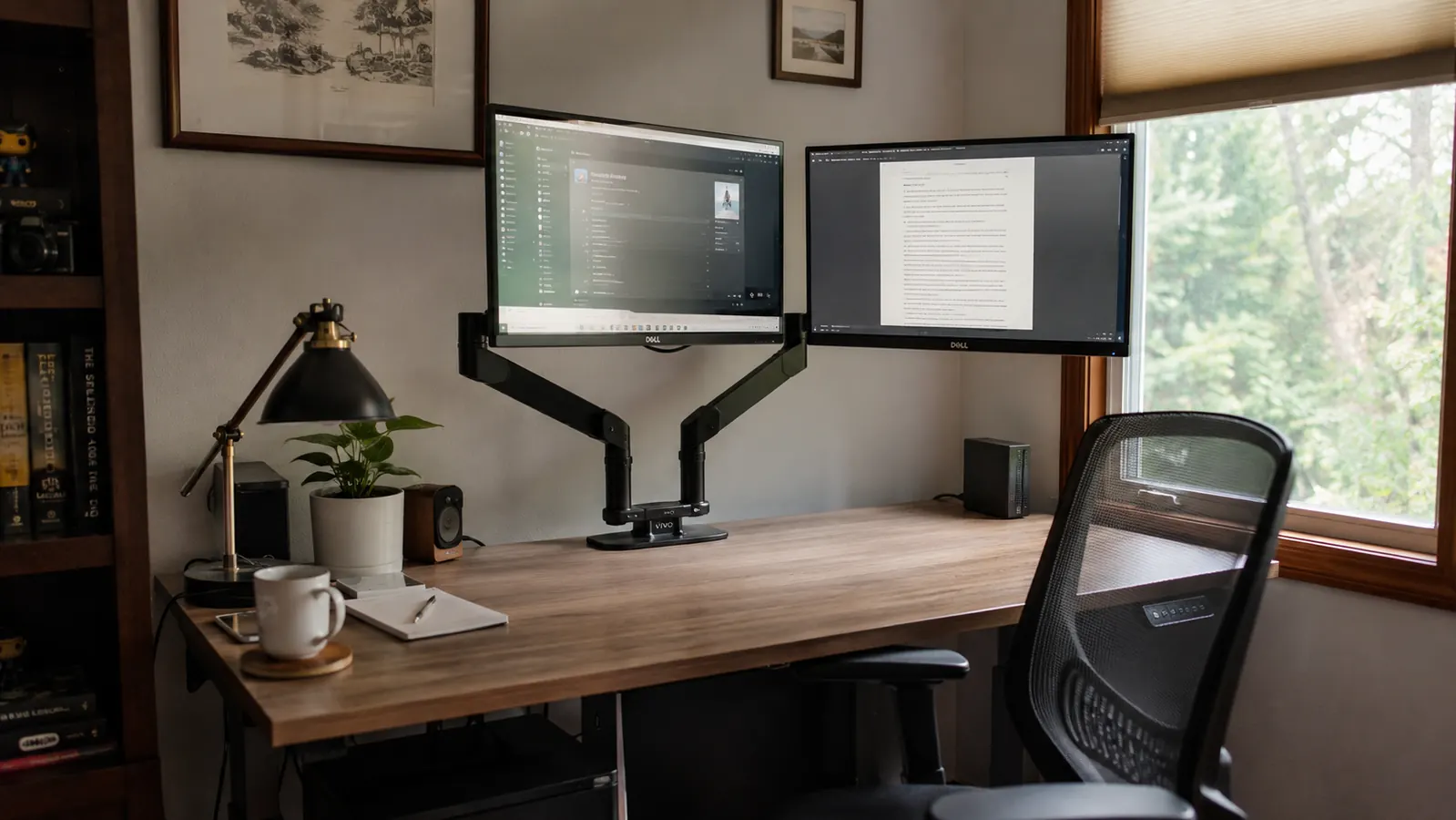 VIVO Dual Monitor Mount Review: 6 Months at My Desk